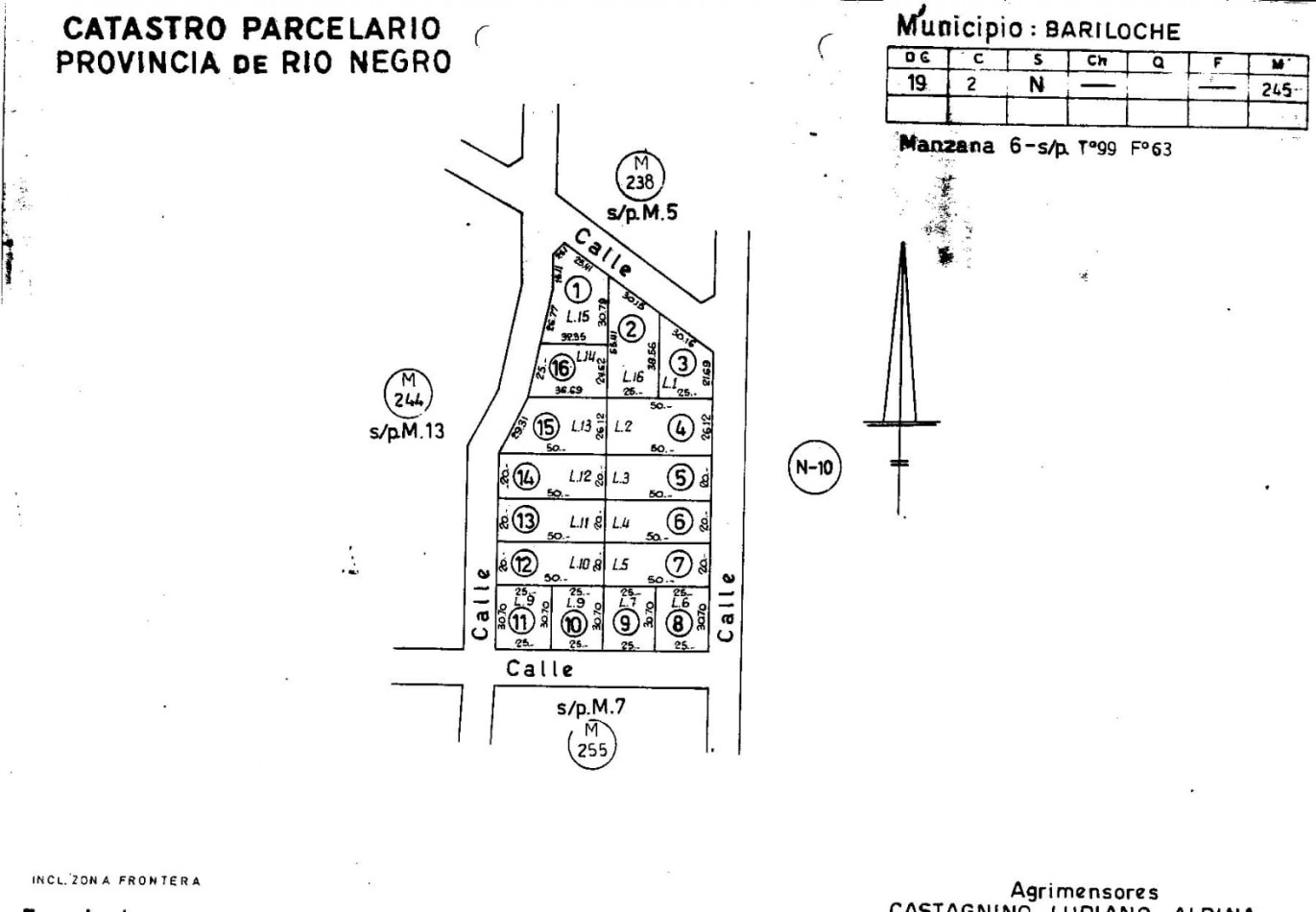 Terreno de 850 m² - Barrio Entrecerros, San Carlos de Bariloche