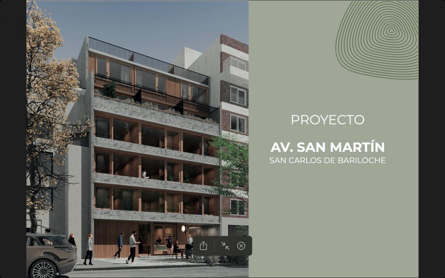Departamento de pozo sobre Av. San Martin - Excelente ubicacion