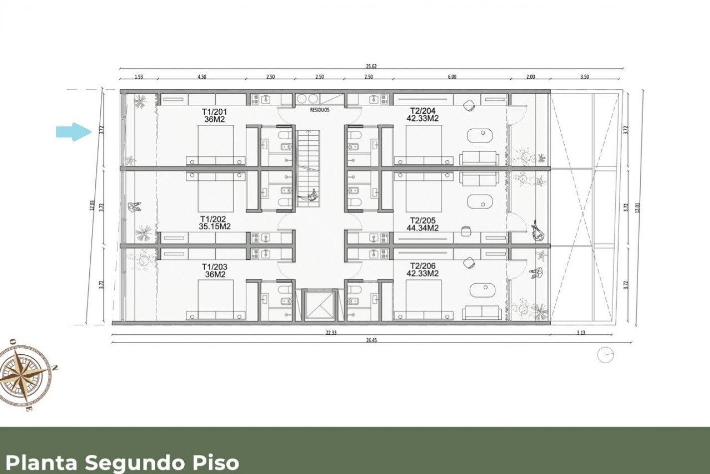 Departamento de pozo sobre Av. San Martin - Excelente ubicacion
