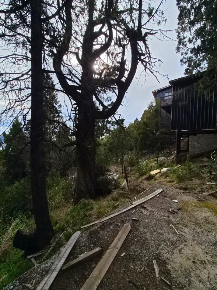 Lote en Ladera Norte - Naturaleza, pendiente y vista al lago