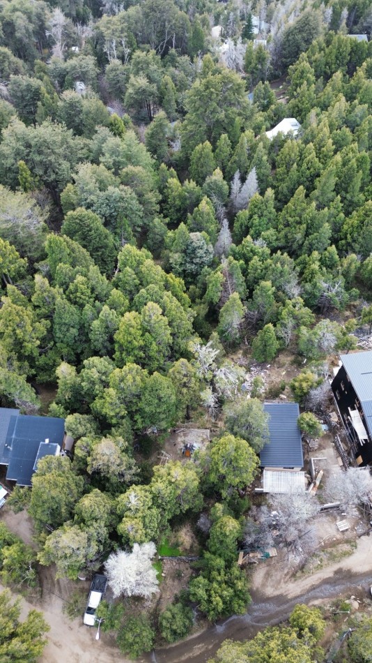 Lote en Ladera Norte - Naturaleza, pendiente y vista al lago