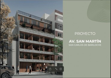 Departamento de pozo sobre Av. San Martin - Excelente ubicacion